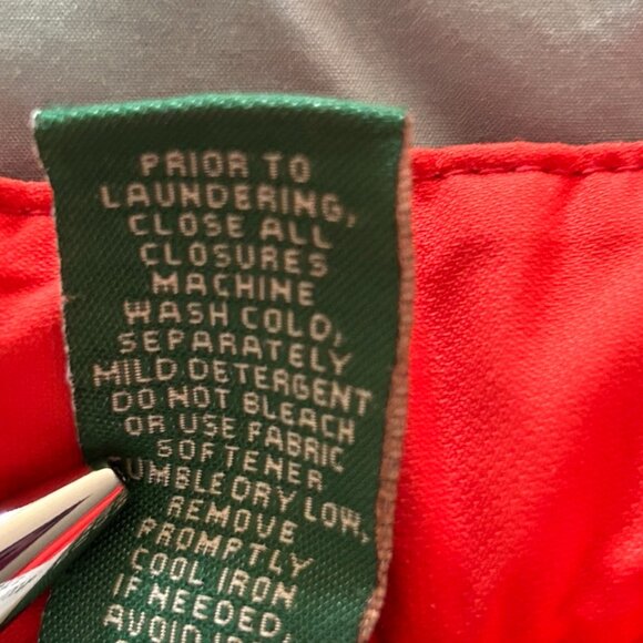 L.L. Bean Kids Orange Ski Pants -Size 12 - Picture 13 of 13